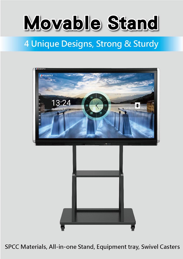 Rich Source, PERSONA AVA 1800 1500 KTA 100 TW100 Stand Movable Stand Touch screen stnad Interactive stand