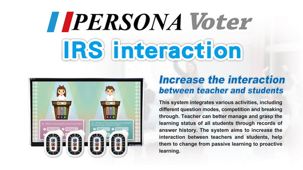 Voting Rich Source Interactive PERSONA IRS Persona Voter IRS system Interactive Teaching
