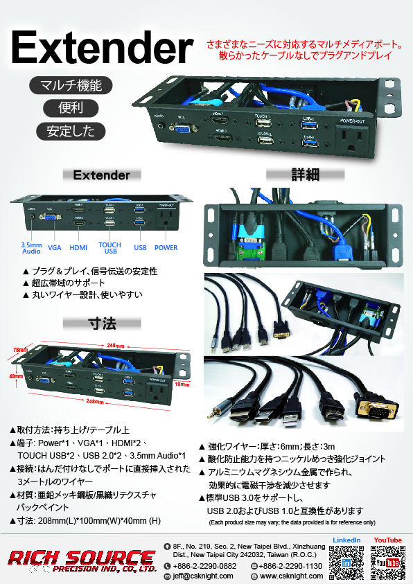 KTA KTA PLUS Extender Touch Screen Touch Panel Smart Board IFP Android RichSource PERSONA